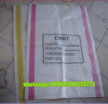 pp woven bag for soya bean meal 50kg packing bag