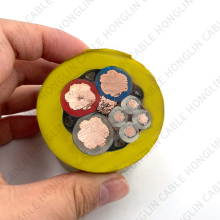 Rubber-Sheathed Metal Screened Coal Cutter Flexible Cable