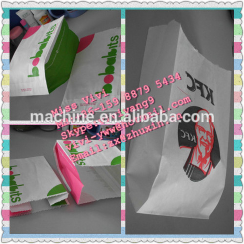 CY-400 online PRINTED paper bag making machine