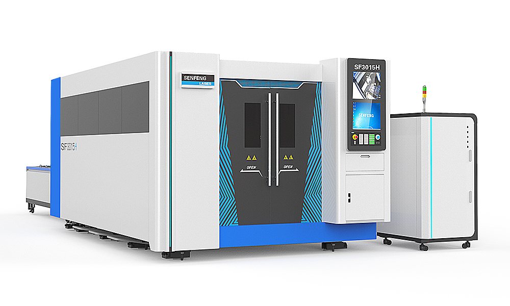 SENFENG  High Quality  CNC  Fiber Laser Cutting Machine With IPG 3000watt laser source SF3015H
