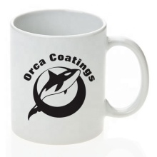 Personalized Ceramic Coffee Mug - 11 oz Sublimation Orca Coatings Mug