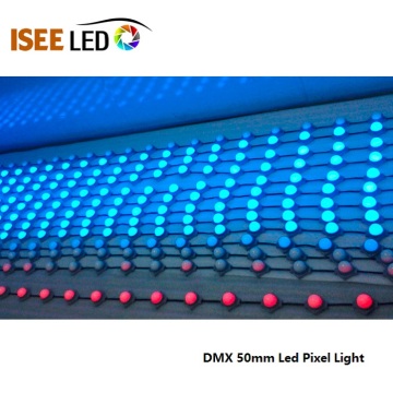 50mm Lampu LED RGB DMX Dot