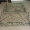 Erdrutsch verhindern, dass PVC 8 ​​cm x 10 cm Loch Gabion Mesh beschichtet ist