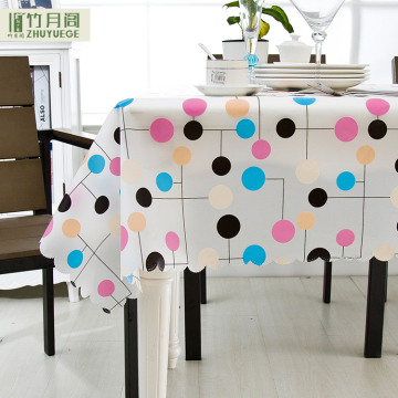 Cheap custom printed table cloth per roll for christmas