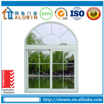 High quality aluminium frame sliding glass window