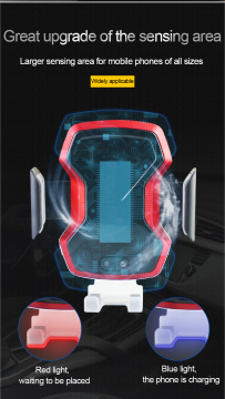 new car phone wireless charger phone holder