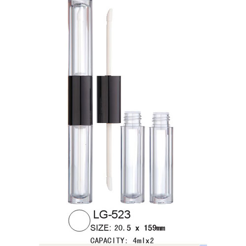 Podwójny głowy Lip Gloss sprawa LG-523