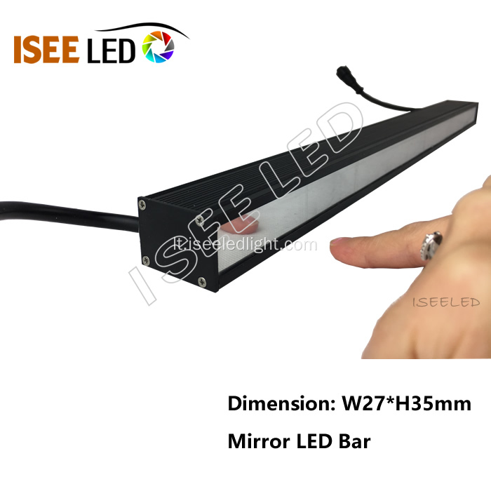 Scenos šviesa DMX512 Skaitmeninis veidrodinis juostos lemputė