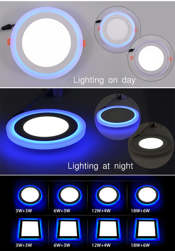 SHCET New Product Emergency Kit 9W 12W 15W LED Panel Light in Shanghai