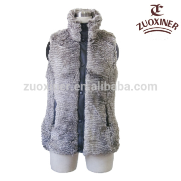 ladies fur jacket for winter fur waistcoat