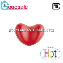 SOFT PU BATH PILLOW--HEART SHAPE