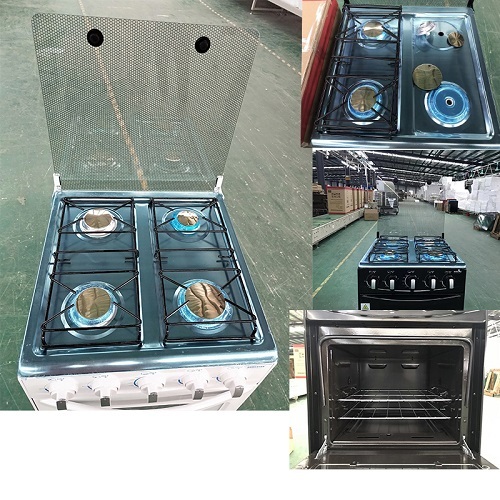 Hot Sale 4 Burner Gas Stove com forno