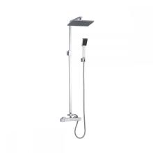 108 sortie haute pression bras de douche coudé inox 40 cm douchette