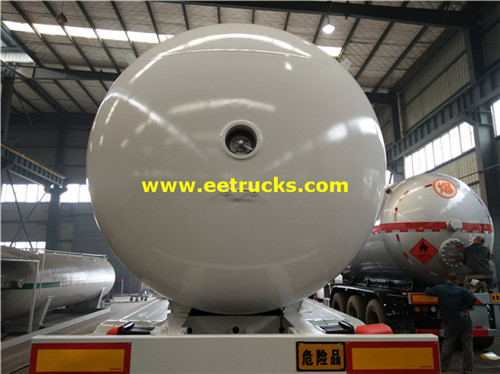 15000 Gallon 24ton LPG Trailers za Lori za Gesi