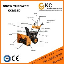 KC factory made gear snow throwers