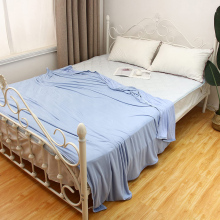 Breathable Allergen-Free Cooling Fiber Blanket for Hot Sleepers and Night Sweats