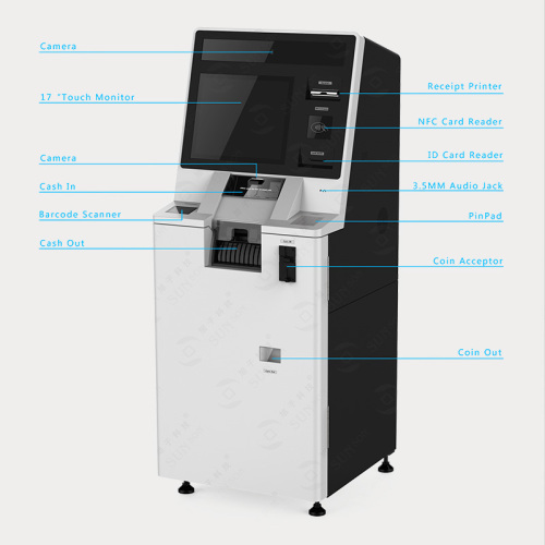 Cash and Coin Deposit CDM Model SKT-D1058A01