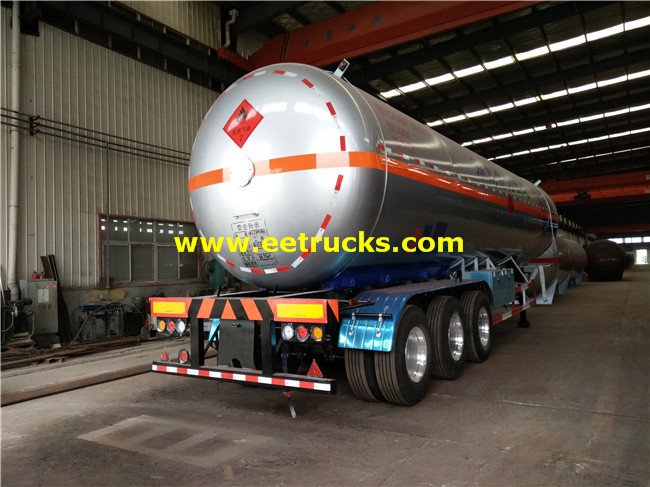 60 CBM LPG Semi-trailer Tankers