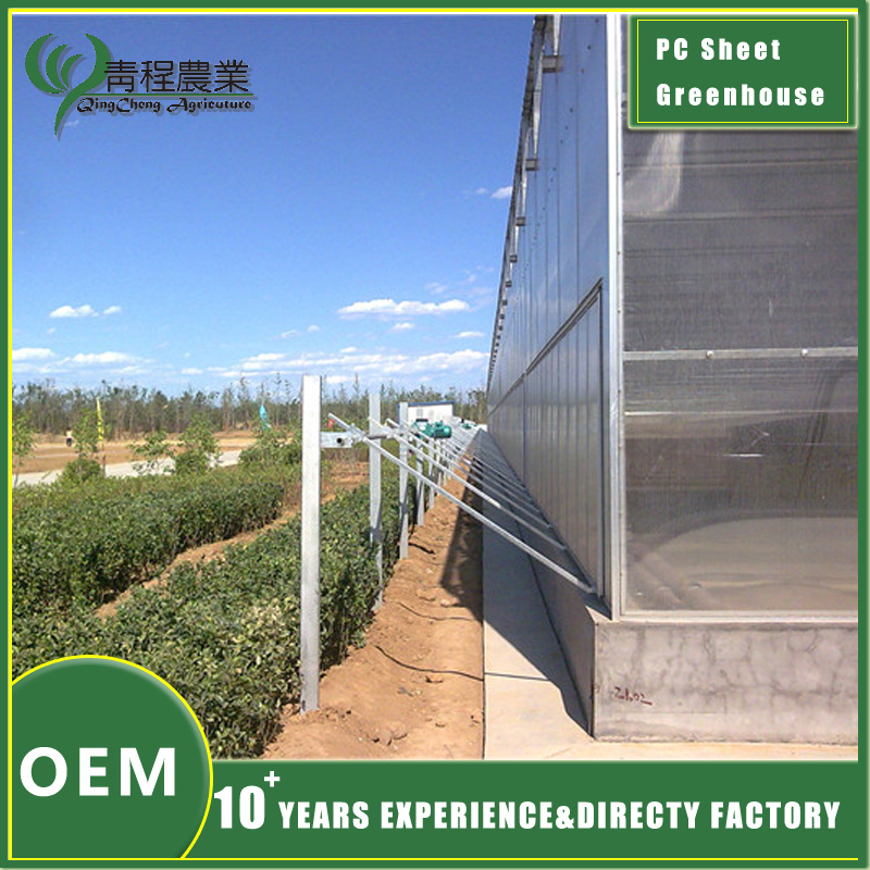 Цяпліца з полікарбаната Polycarbonate Greenhouse