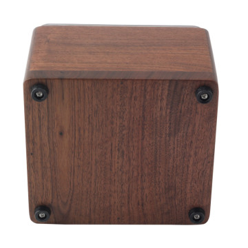 Wooden box coffee ground knock box