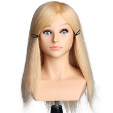 hairdressing head manufacture,613 practice dolls blond color