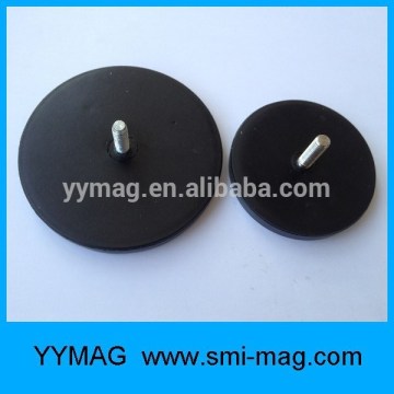 Wholesale rubber coated pot magnets