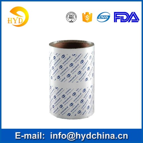 pharmaceutical medicine aluminum blister package foil PTP ISO9001 SGS