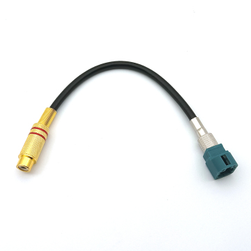 HSD to RCA Car Rearview Camera Extension Cable