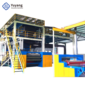 2400mm Single Beam Spun-bonded Nonwoven Lines