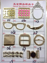 Metal Accessories for Bags and Cloth