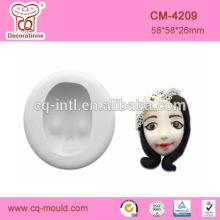Baby girl face Silicon fondant molds