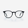 Round classic Acetate Women and Men Optical Frames