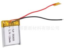 3.7V 120mAh Li-ion polymer battery pack