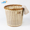 Keranjang Handuk Rattan Plastik Rattan yang Dapat Dicuci Handweave