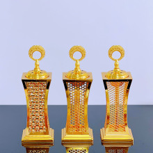 2023 Luxury Islamic Glass Oud Charcoal Incense Burner Set in Dubai