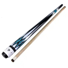 Factory Direct Stock American Two-Section Billiard Cues for Nine-Ball Games