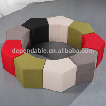 330 foam cube ottoman/footstool wholesale fabric ottomans