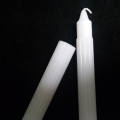 66g White Fluted Candle do RPA