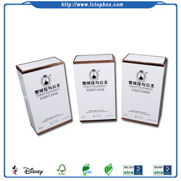 Printed cosmetic packaging paper boxes
