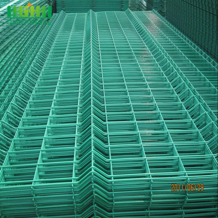 welded wire mesh 3d welded curvy fence panel