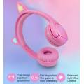 Trendy Bluetooth Kids headphones With TF Card Cat Music Headsets