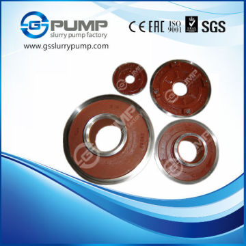 Slurry pump frame plate liner insert