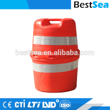 Channelized safety drums reflective, traffic channelizer barrel