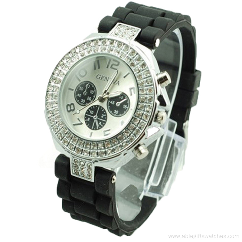 New Fashion Colorful Girls Silicone Wrist Watch