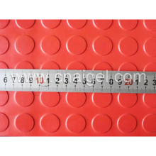 Round DOT Rubber Mat