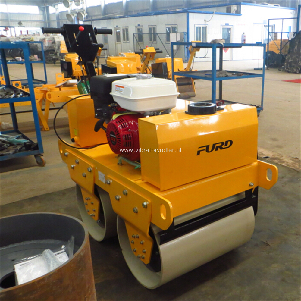 Walk Behind Double Steel Wheel Road Roller