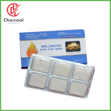 Hexamine solid camping fuel fire lighter white solid for camp, outdoor use solid fuel