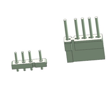 Σειρά 1561 Σειρά 7.5-5.5mm Pitch Wire To Board Connect