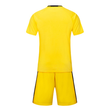 Conjunto de camisas e shorts esportivos para jovens, uniforme de treinamento para equipes de esportes de camisas de futebol de meninos