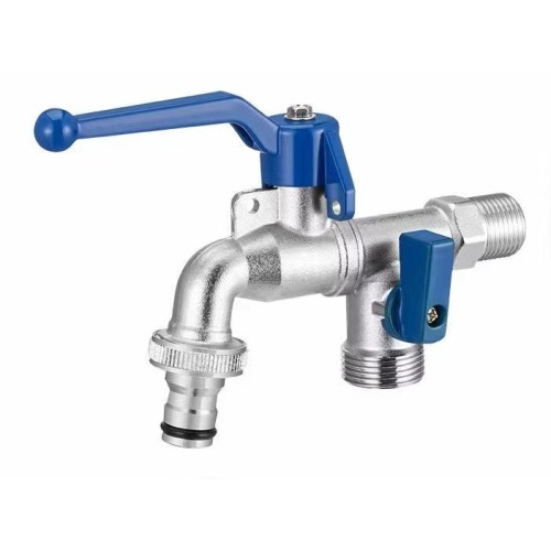 Classical bibcock 1/2-1/2" chrome plating high quality cold water tap wash machine tap garden bibcock